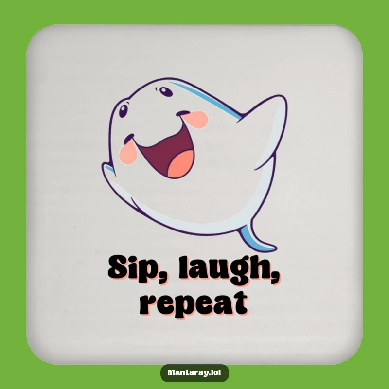 Funny Manta Ray Barrel Roll Coaster: Protect Surfaces with Humor, Perfect Funny Gift
